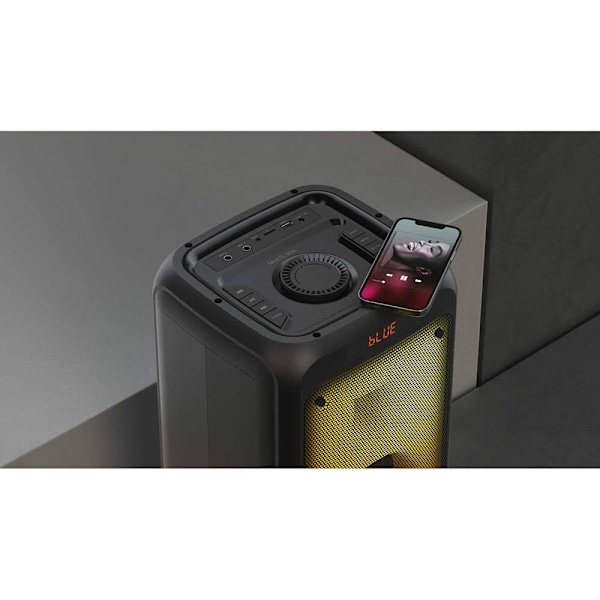 LEDWOOD Kaiutin Drop400 40W RMS Langaton Musta 5000mAh