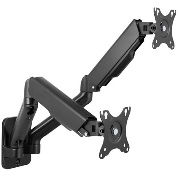 LogiLink Monitorarm Väggfäste 17-32" Dubbel gasfjädrad