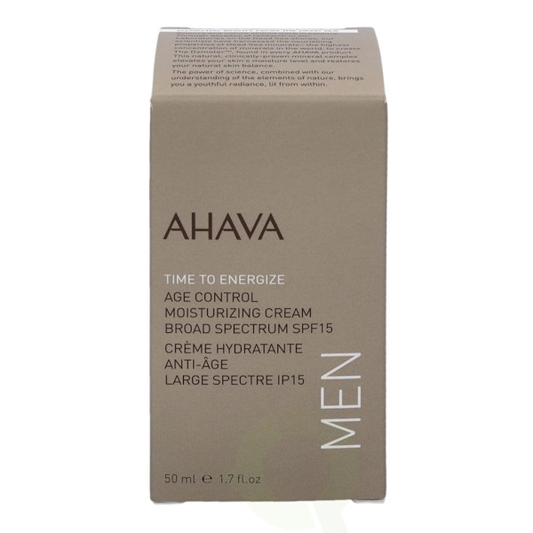 Ahava Men T.T.E. Age Control Moisturizing Cream SPF15 50 ml