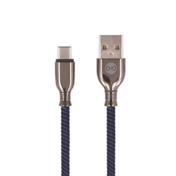Forever Tornado - USB-C kabel för Snabbladdning (3A), 1m, Marinb