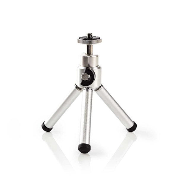 Nedis Stativ | Maximal lastkapacitet: 0.8 kg | Minsta arbetshöjd: 11 cm | Maximal arbetshöjd: 14.5 cm | 1 Segment | Bollhuvud | Resväska ingår | ABS /
