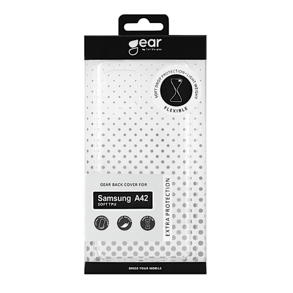 GEAR Mobilcover TPU Transparent - Samsung A42 Transparent