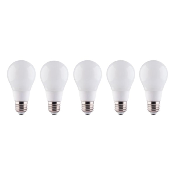 LED-lampa E27 8W 230V 4500K 5-pack, Vit neutral