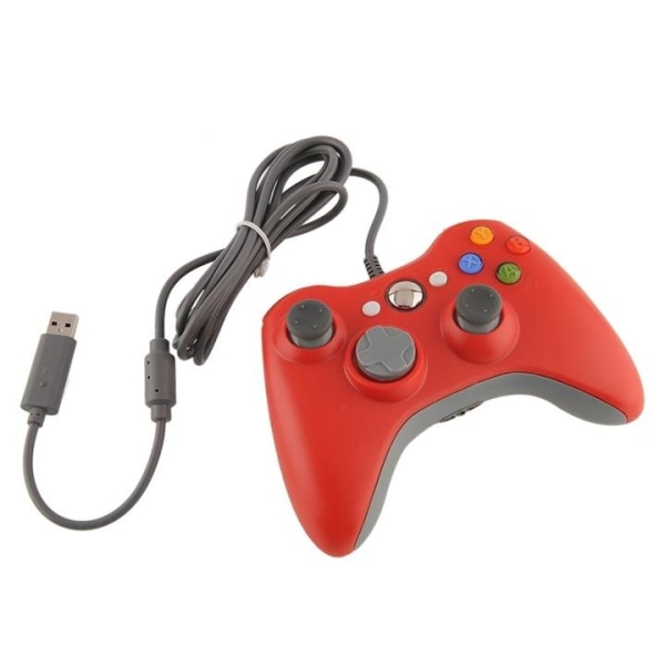 Controller til Xbox 360 (rød)