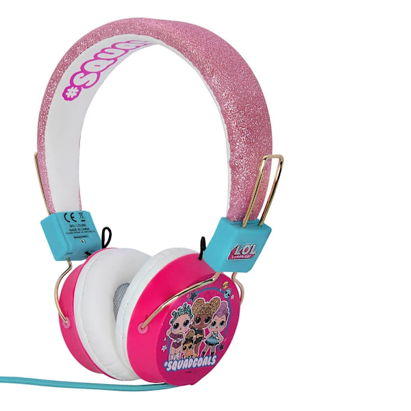 LOL Headphone Tween On-Ear 100dB Squad Goals Rosa