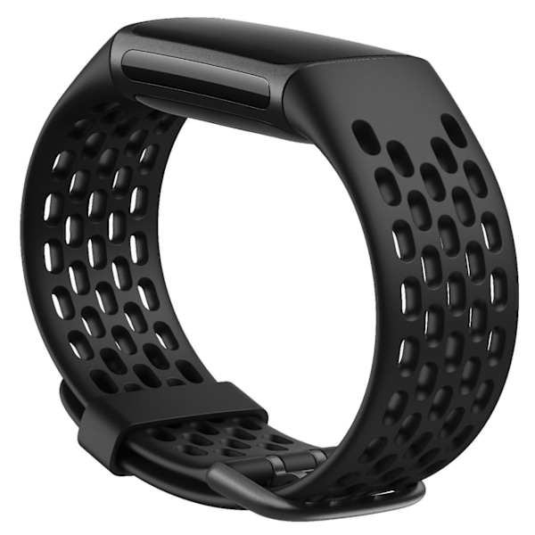 Fitbit Charge 5/6 Sport Band Black (L)