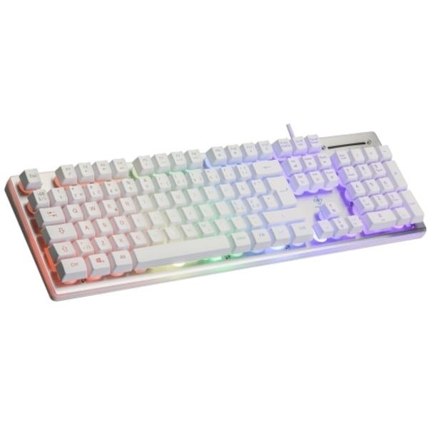deltaco_gaming WK75 RGB keyboard 105 keys Nordic membrane switches orange