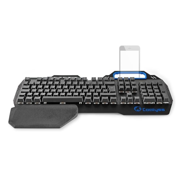 Nedis Wired Gaming Keyboard | USB | Mekaniske Taster | RGB | Tysk | DE layout | USB Drevet | Strømkabellængde: 1.70 m | Gaming