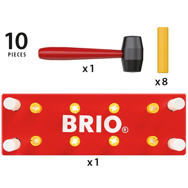 Brio 30525 Bultbräda Röd