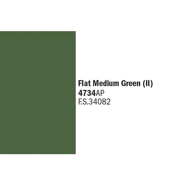 Italeri Flat Medium Green (II), 20ml Grön