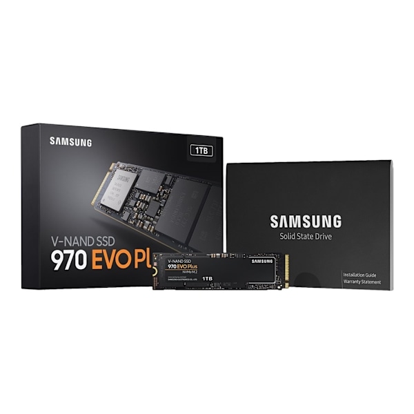 Samsung 970 EVO SSD MZ-V7S1T0BW 1TB M.2 PCI Express 3.0 x4 (NVMe)