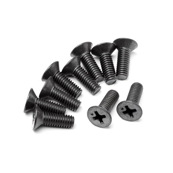 HPI Flat Head Screw M4X12Mm (6Pcs)