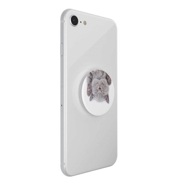 PopSockets Cat Nap Avtagbart Grip med Ställfunktion
