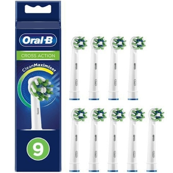 Oral B Borsthuvud Cross Action 3+3+3s