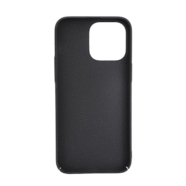 Essentials iPhone 15 Pro Max sand bursted back cover, black/grey Svart