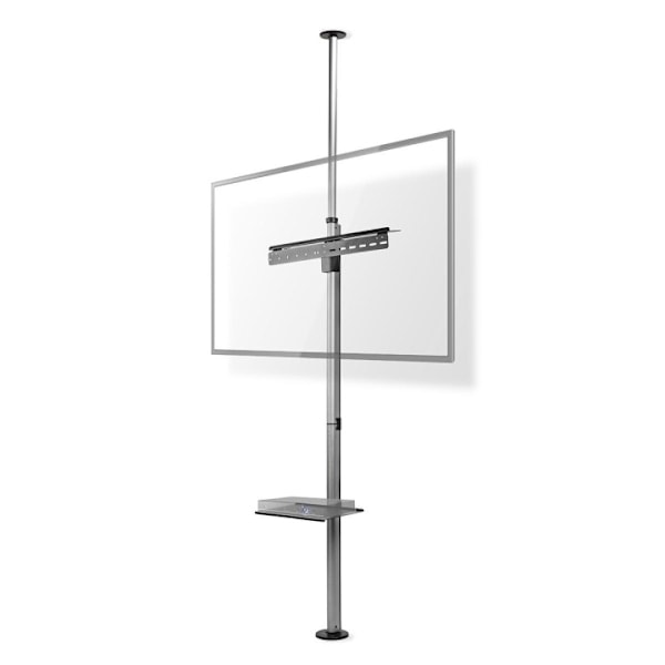 Nedis Fuld Motion TV Stand | 37 - 70 " | Maksimal vægt: 30 kg | Vipbar | Kan drejes | Justerbare forudfastsatte højder | Aluminium / Stål | Sort / Søl Sort, Sølv