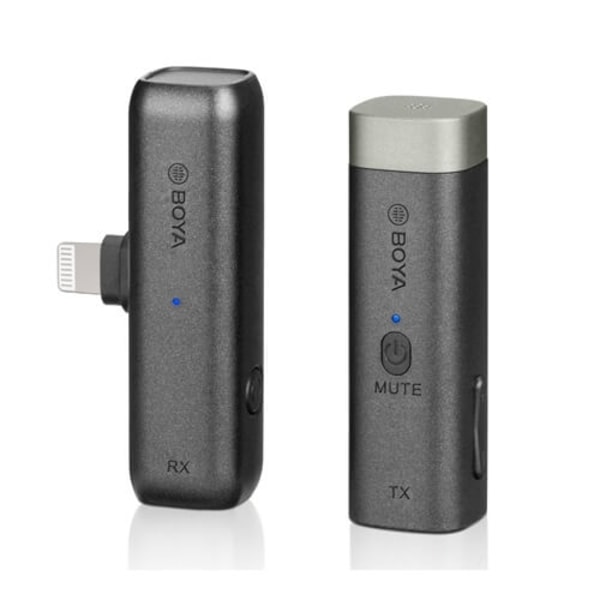 BOYA Mikrofon Smartphone Trådløs BY-WM3D Lightning