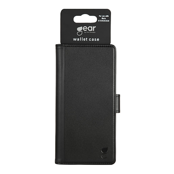 GEAR Wallet Sort - Motorola G10/G20/G30 Svart