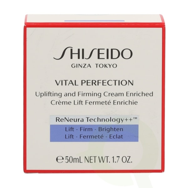 Shiseido Vital Perfection Cream Enriched 50 ml Uplifting And Fir