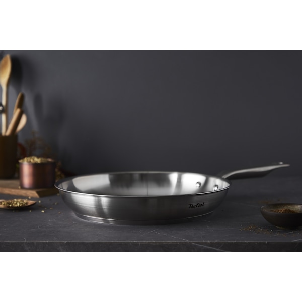 Tefal Virtuoso -paistinpannu, 28 cm, ruostumaton teräs