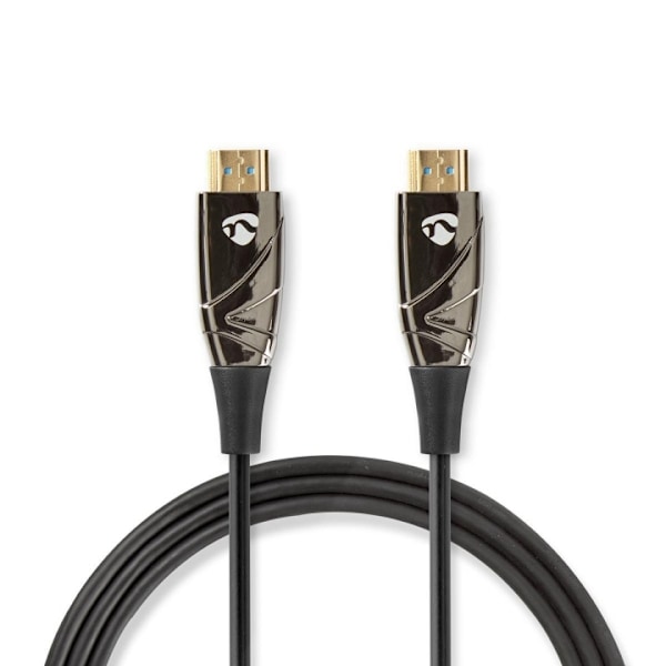 Nedis Aktiva optiska High Speed ​​HDMI kabel med Ethernet | HDMI™ Kontakt | HDMI™ Kontakt | 4K@60Hz | 18 Gbps | 40.0 m | Rund | PVC | Svart | Presentb