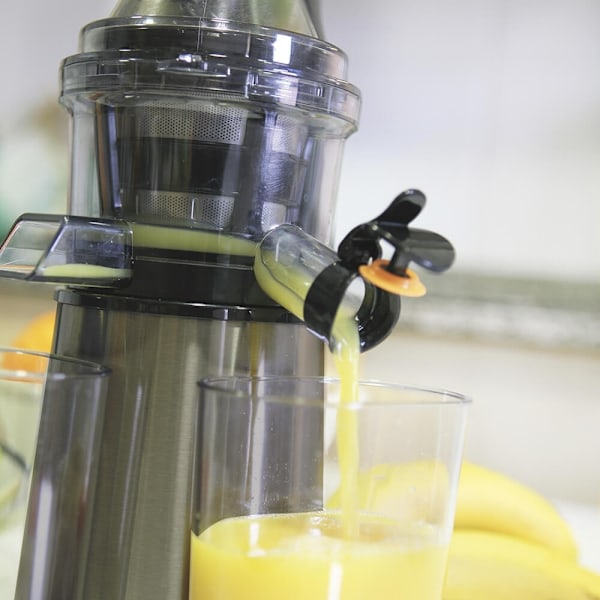 BLACK+DECKER Slow Juicer Borstat Stål
