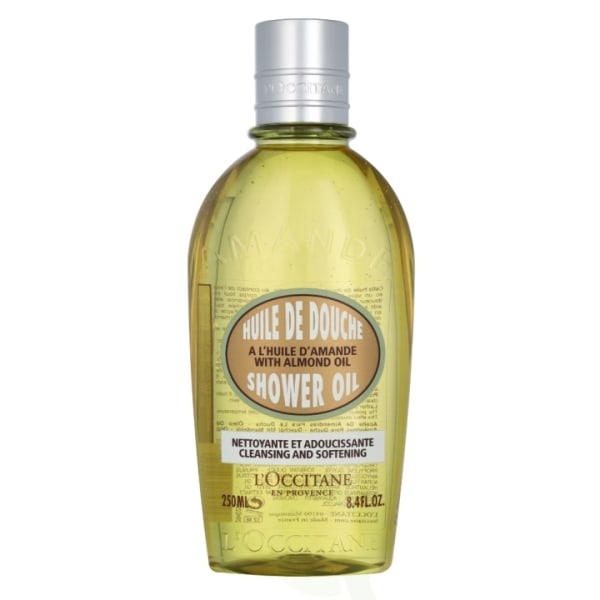 L'Occitane Almond Cleansing & Softening Shower Oil 250 ml