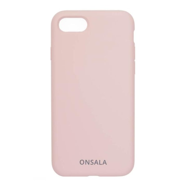 ONSALA Suojakuori Silikooni Sand Pink - iPhone 6/7/8/SE Rosa