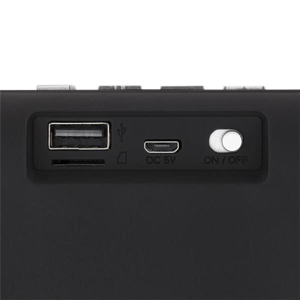 STREETZ langaton Bluetooth-kaiutin, USB/TF/AUX/FM/handsfree, mus