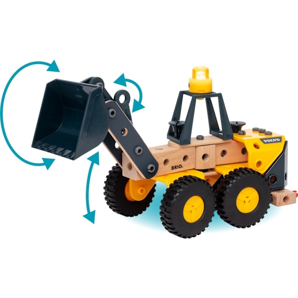 BRIO Builder 34598 - Volvo Hjullastare