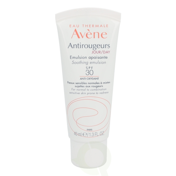 Avene Antirougeurs Soothing Emulsion Day Anti-Oxidant SPF30 40 ml Normal To Combination
