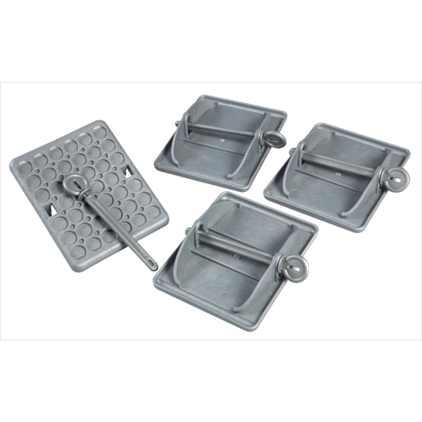 Stödbensplattor 4-pack
