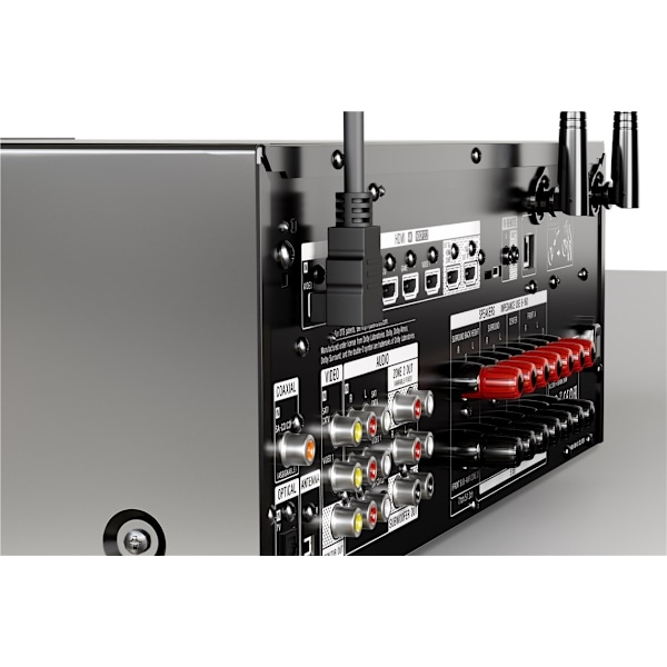 Goobay High Speed HDMI™-kabel 90° med Ethernet HDMI™-stik
