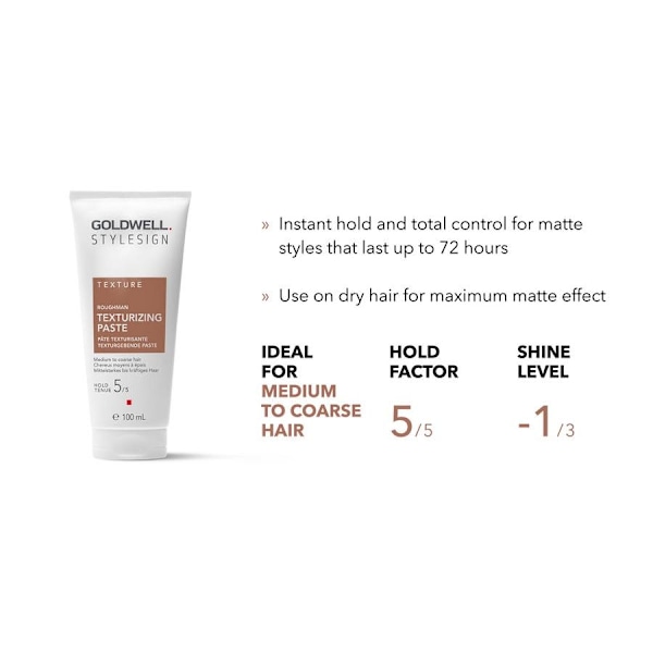 Goldwell 2-pack Goldwell StyleSign Texture Roughman Texturizing Paste 100ml