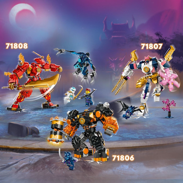 LEGO Ninjago 71807  - Sora's Elemental Tech Mech