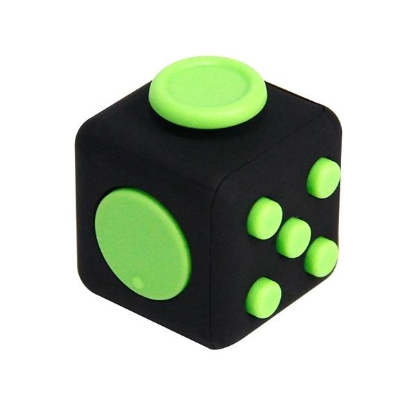 Fidget Cube, Svart/Grön