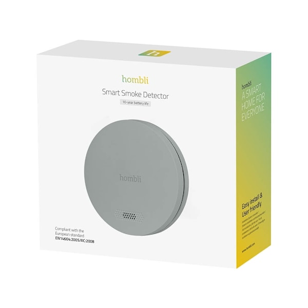 HOMBLI Smart Smoke Detector Grey