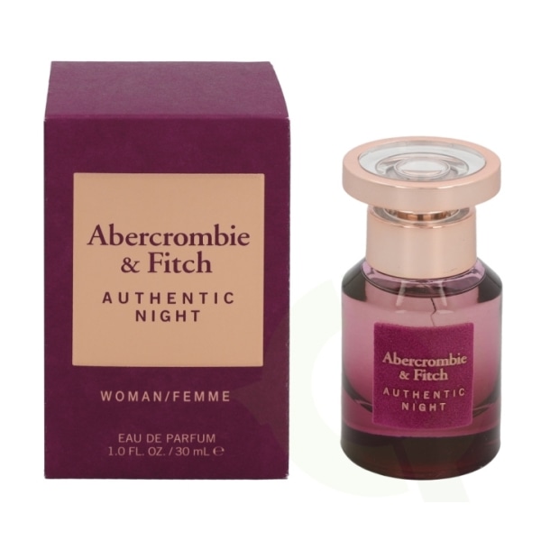 Abercrombie & Fitch Authentic Night Women Edp Spray 30 ml