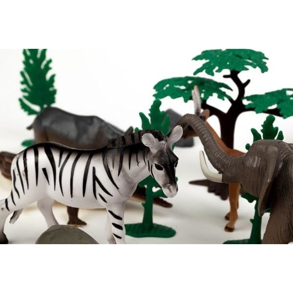 ANIMAL PLA Wild animals 30pcs in 3,2L bucket