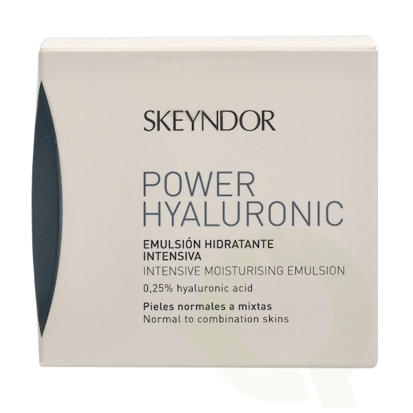Skeyndor Power Hyaluronic Intensive Moisturising Emulsion 50 ml Normal to Combination Skin