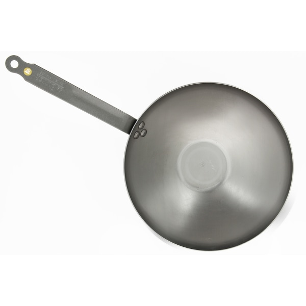 De Buyer Mineral B Element -wokpanna, kolstål, 28 cm