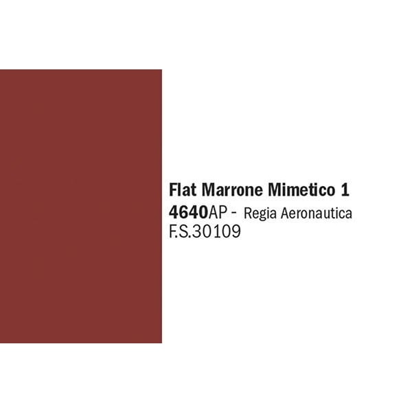 Italeri Flat Marrone Mimetico 1, 20ml Röd
