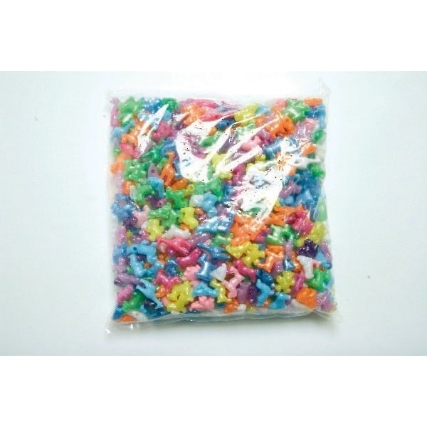 Pearl`n fun Plastpärlor djurmix,1000g