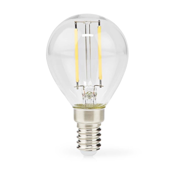 Nedis LED-lampa Lampa E14 | G45 | 2 W | 250 lm | 2700 K | Varm V