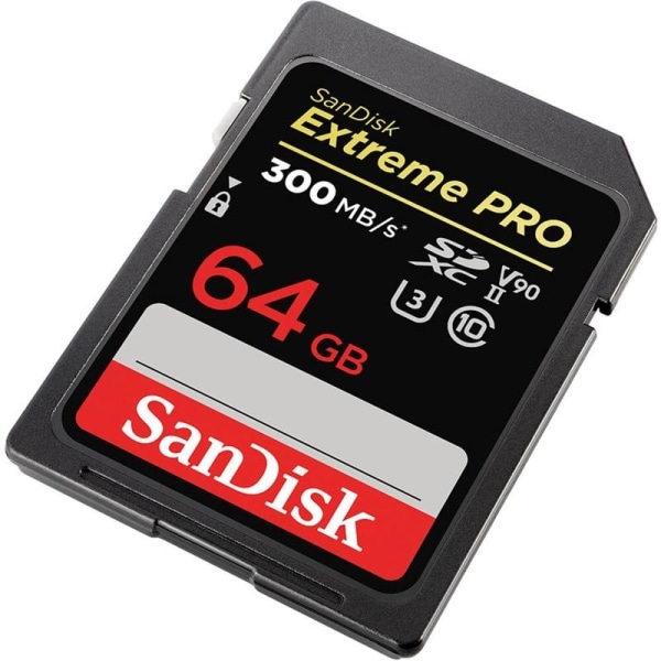 SANDISK SDHC Extreme Pro 64GB 300MB/s UHS-II V90