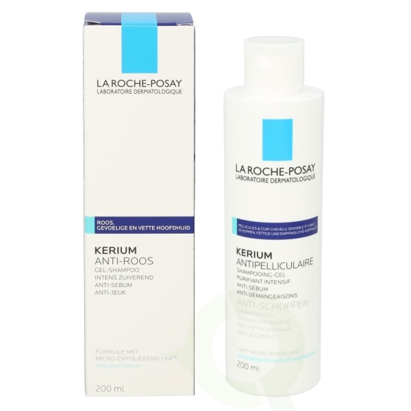 La Roche-Posay LRP Kerium Anti-Dandruff Gel Shampoo 200 ml