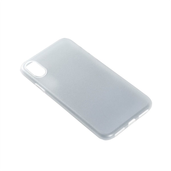 GEAR Mobilecover Ultraslim Valkoinen Puoliläpinäkyvä iPhone X 6,5 Vit