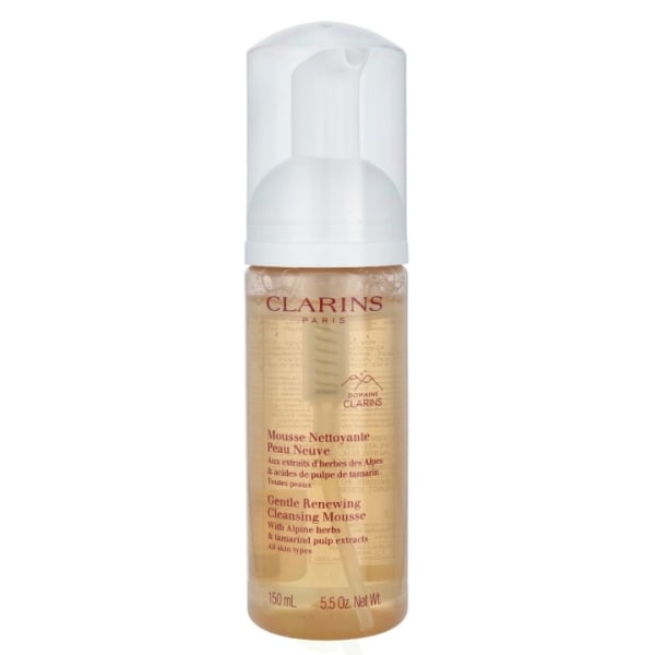 Clarins Gentle Renewing Cleansing Mousse m/Pumpe 150 ml