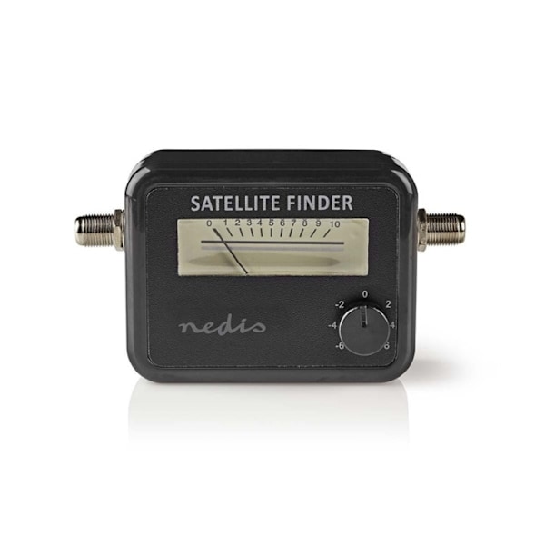 Nedis Satellit Signal Strength Meter | 950-2400 MHz | Input følsomhed: 83 dB | Output niveau: 102 dBuV | Sort