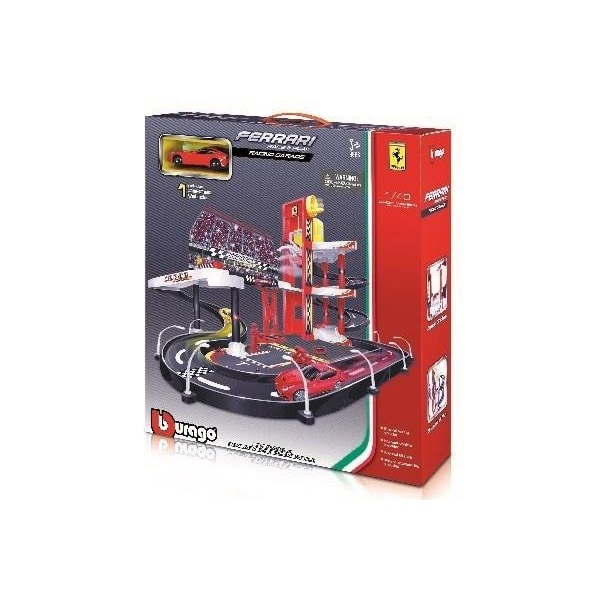 Ferrari racing garage incl. 1 car 1:43